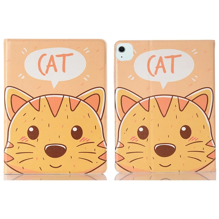 For iPad Air 11 (2024) / iPad Air (2020) / (2022) Case Wallet Pattern Leather Tablet Cover