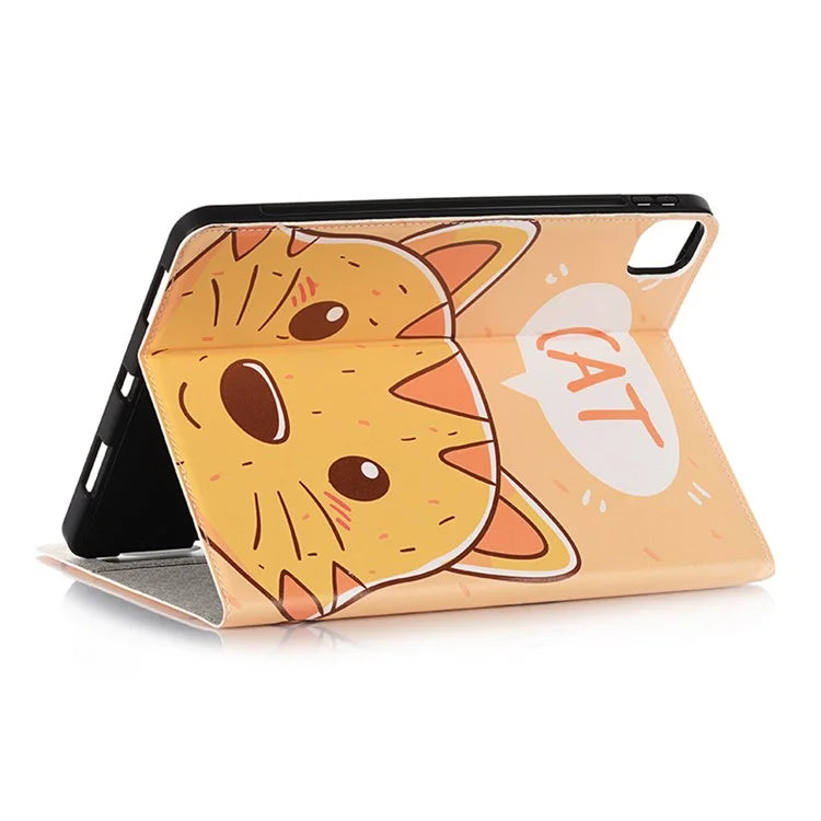 For iPad Air 11 (2024) / iPad Air (2020) / (2022) Case Wallet Pattern Leather Tablet Cover