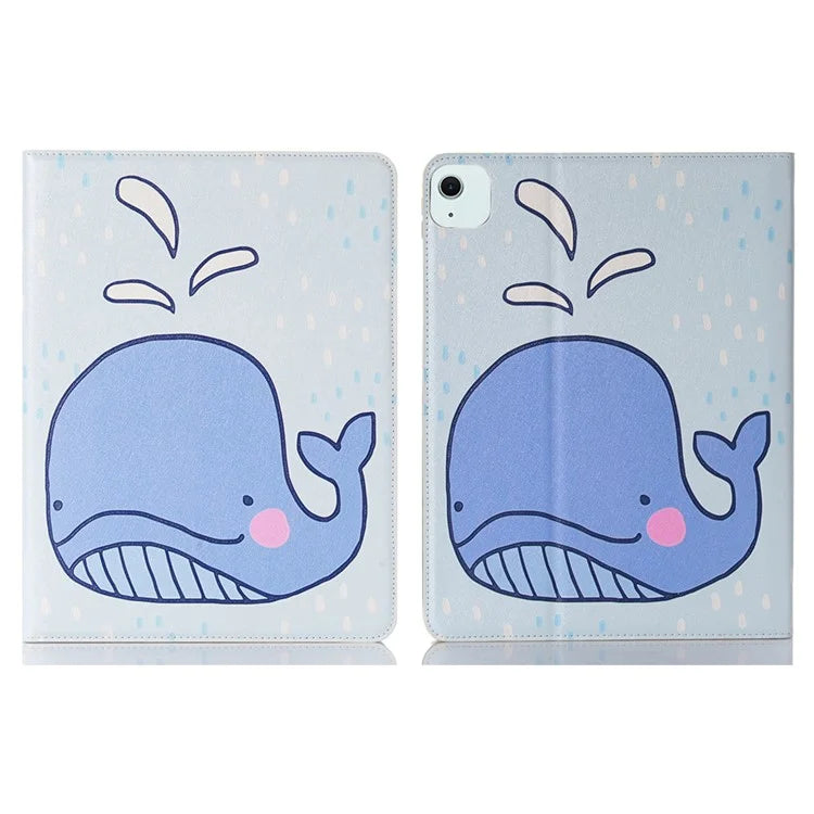 For iPad Air 11 (2024) / iPad Air (2020) / (2022) Case Wallet Pattern Leather Tablet Cover