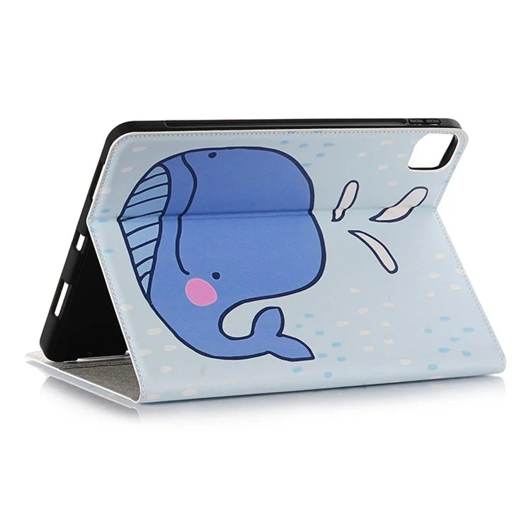 For iPad Air 11 (2024) / iPad Air (2020) / (2022) Case Wallet Pattern Leather Tablet Cover