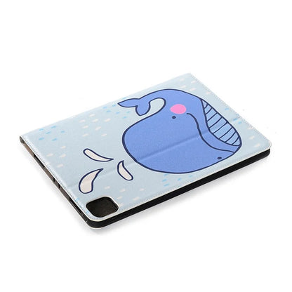 For iPad Air 11 (2024) / iPad Air (2020) / (2022) Case Wallet Pattern Leather Tablet Cover