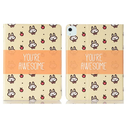 For iPad Air 11 (2024) / iPad Air (2020) / (2022) Case Wallet Pattern Leather Tablet Cover