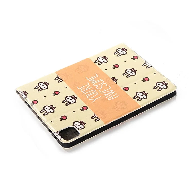 For iPad Air 11 (2024) / iPad Air (2020) / (2022) Case Wallet Pattern Leather Tablet Cover