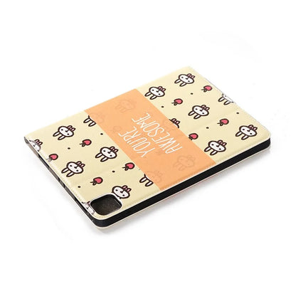 For iPad Air 11 (2024) / iPad Air (2020) / (2022) Case Wallet Pattern Leather Tablet Cover