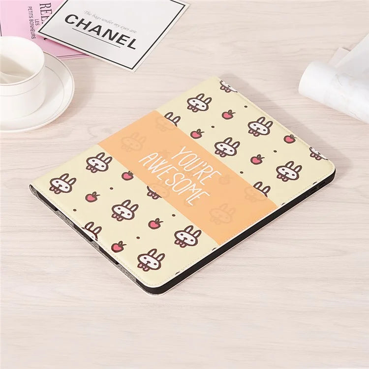 For iPad Air 11 (2024) / iPad Air (2020) / (2022) Case Wallet Pattern Leather Tablet Cover