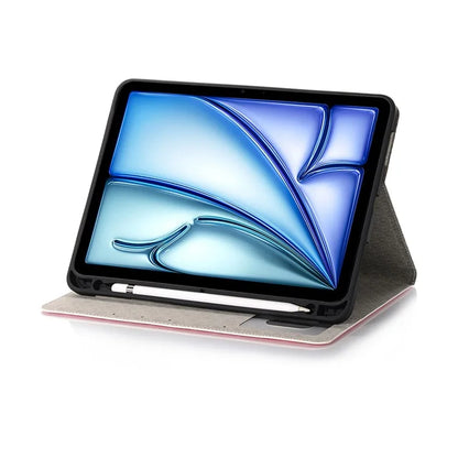 For iPad Air 11 (2024) / iPad Air (2020) / (2022) Case Wallet Pattern Leather Tablet Cover