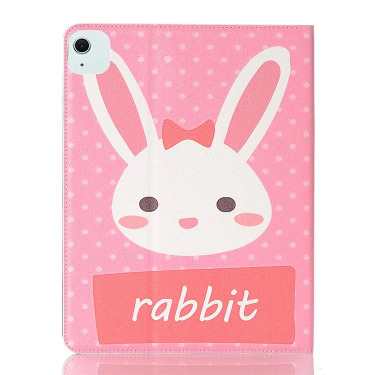 For iPad Air 11 (2024) / iPad Air (2020) / (2022) Case Wallet Pattern Leather Tablet Cover