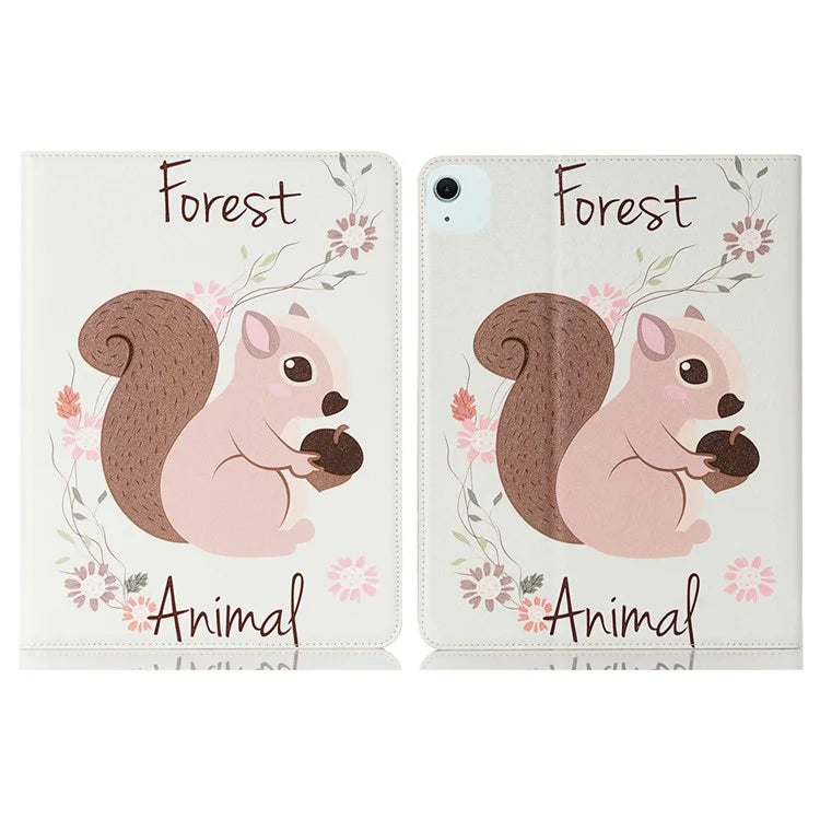 For iPad Air 11 (2024) / iPad Air (2020) / (2022) Case Wallet Pattern Leather Tablet Cover