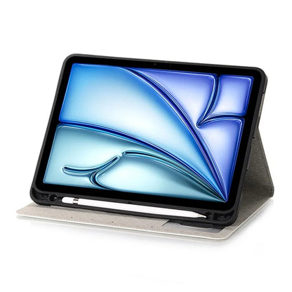 For iPad Air 11 (2024) / iPad Air (2020) / (2022) Case Wallet Pattern Leather Tablet Cover