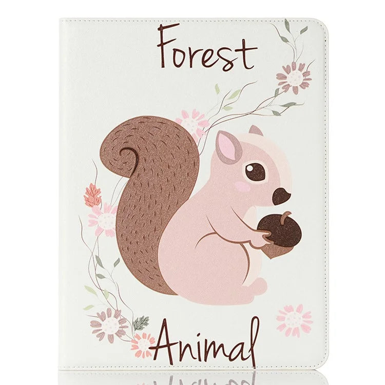 For iPad Air 11 (2024) / iPad Air (2020) / (2022) Case Wallet Pattern Leather Tablet Cover