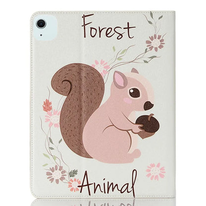 For iPad Air 11 (2024) / iPad Air (2020) / (2022) Case Wallet Pattern Leather Tablet Cover