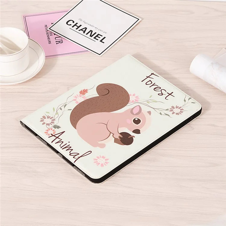 For iPad Air 11 (2024) / iPad Air (2020) / (2022) Case Wallet Pattern Leather Tablet Cover