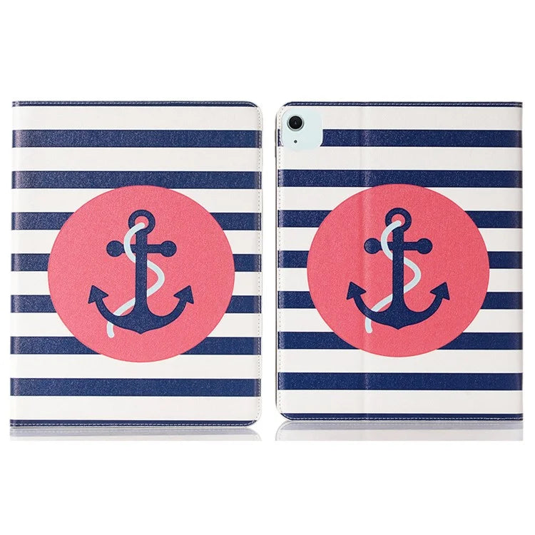 For iPad Air 11 (2024) / iPad Air (2020) / (2022) Case Wallet Pattern Leather Tablet Cover