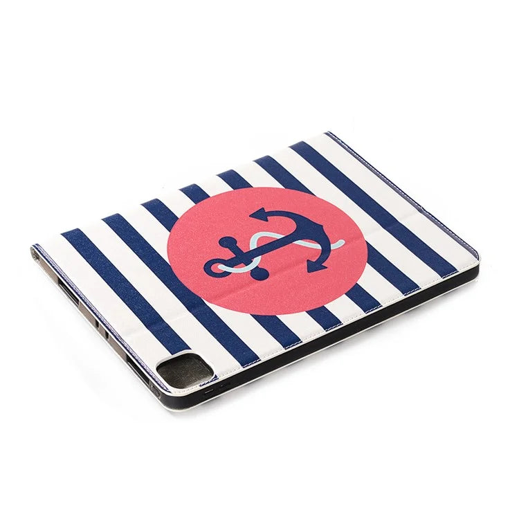 For iPad Air 11 (2024) / iPad Air (2020) / (2022) Case Wallet Pattern Leather Tablet Cover