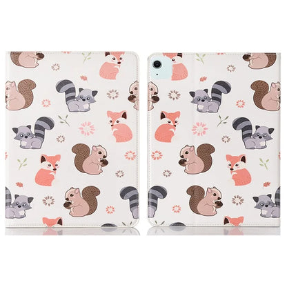 For iPad Air 11 (2024) / iPad Air (2020) / (2022) Case Wallet Pattern Leather Tablet Cover