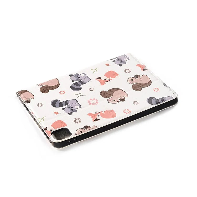 For iPad Air 11 (2024) / iPad Air (2020) / (2022) Case Wallet Pattern Leather Tablet Cover