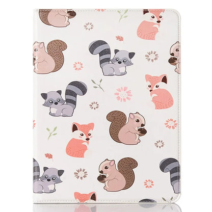 For iPad Air 11 (2024) / iPad Air (2020) / (2022) Case Wallet Pattern Leather Tablet Cover