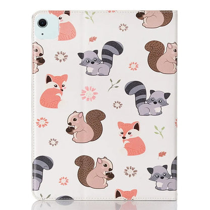 For iPad Air 11 (2024) / iPad Air (2020) / (2022) Case Wallet Pattern Leather Tablet Cover