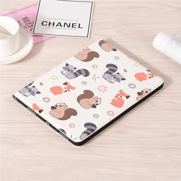 For iPad Air 11 (2024) / iPad Air (2020) / (2022) Case Wallet Pattern Leather Tablet Cover