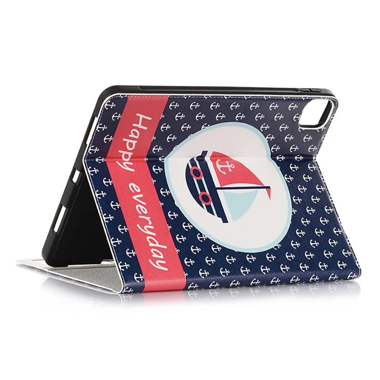 For iPad Air 11 (2024) / iPad Air (2020) / (2022) Case Wallet Pattern Leather Tablet Cover