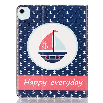 For iPad Air 11 (2024) / iPad Air (2020) / (2022) Case Wallet Pattern Leather Tablet Cover