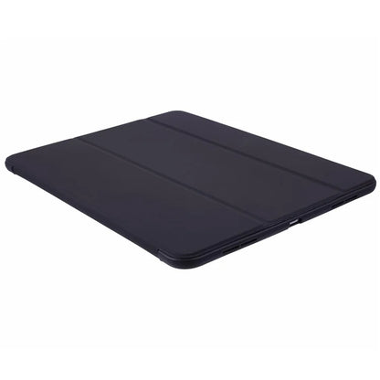 For iPad Pro 11 (2024) Case Leather + Honeycomb TPU Tablet Cover Tri-Fold Stand