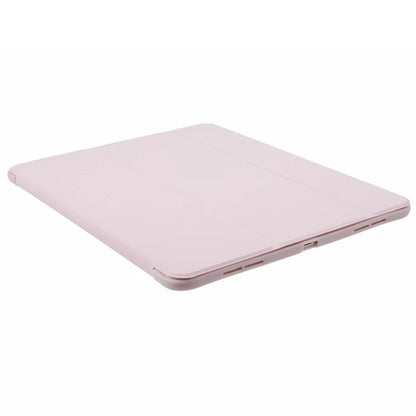 For iPad Pro 11 (2024) Case Leather + Honeycomb TPU Tablet Cover Tri-Fold Stand