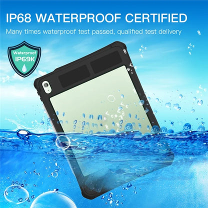 SHELLBOX For iPad Air 11 (2024) / iPad Air (2022) / (2020) Case IP68 Waterproof Dustproof Shockproof Built-In Screen Protector