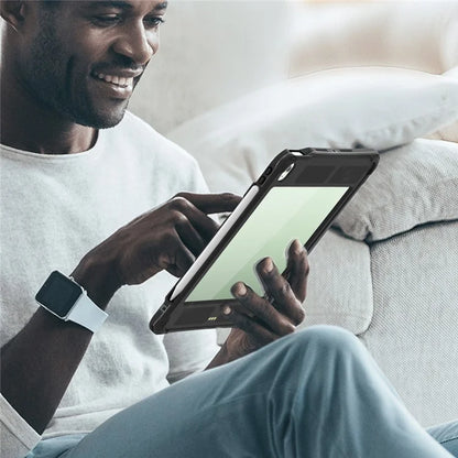 SHELLBOX For iPad Air 11 (2024) / iPad Air (2022) / (2020) Case IP68 Waterproof Dustproof Shockproof Built-In Screen Protector