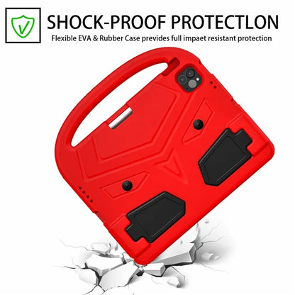 For iPad Pro 11 (2024) Case Sparrow Style EVA Tablet Cover with Kickstand