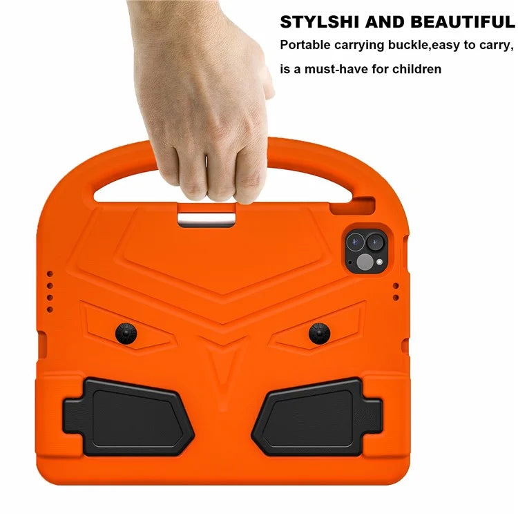 For iPad Pro 11 (2024) Case Sparrow Style EVA Tablet Cover with Kickstand