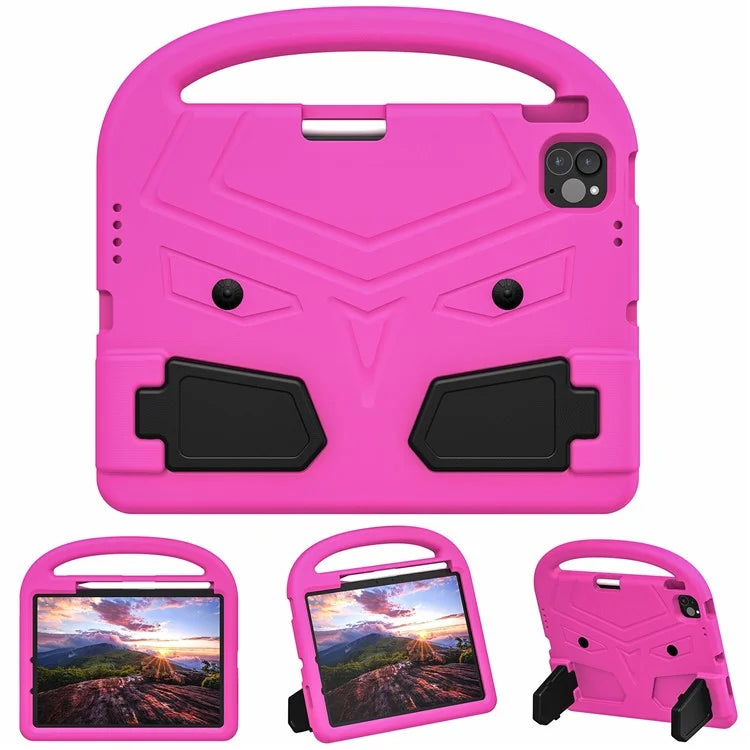 For iPad Pro 11 (2024) Case Sparrow Style EVA Tablet Cover with Kickstand