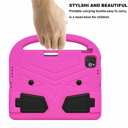 For iPad Pro 11 (2024) Case Sparrow Style EVA Tablet Cover with Kickstand