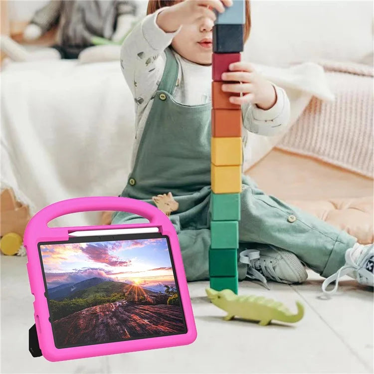 For iPad Pro 11 (2024) Case Sparrow Style EVA Tablet Cover with Kickstand