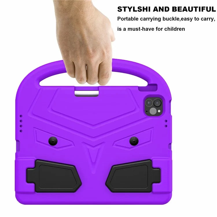 For iPad Pro 11 (2024) Case Sparrow Style EVA Tablet Cover with Kickstand