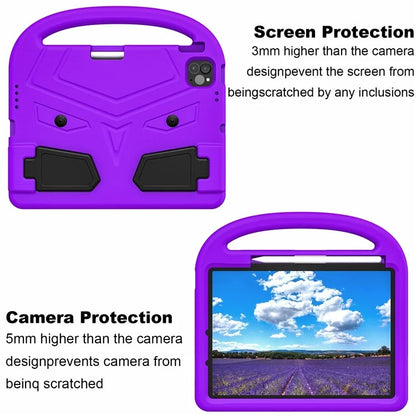 For iPad Pro 11 (2024) Case Sparrow Style EVA Tablet Cover with Kickstand