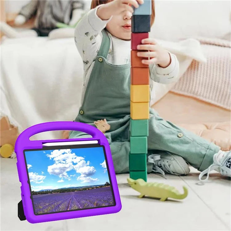 For iPad Pro 11 (2024) Case Sparrow Style EVA Tablet Cover with Kickstand