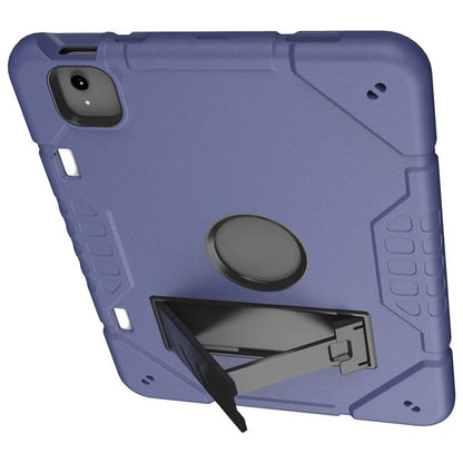 For iPad Air 11 (2024) M2 Case Rugged Kickstand PC+TPU Tablet Cover with Pen Slot