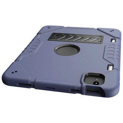 For iPad Air 11 (2024) M2 Case Rugged Kickstand PC+TPU Tablet Cover with Pen Slot