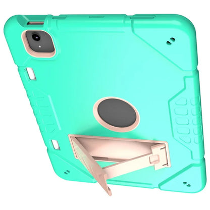 For iPad Air 11 (2024) M2 Case Rugged Kickstand PC+TPU Tablet Cover with Pen Slot