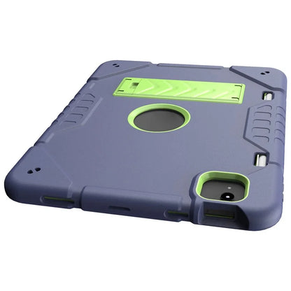 For iPad Air 11 (2024) M2 Case Rugged Kickstand PC+TPU Tablet Cover with Pen Slot