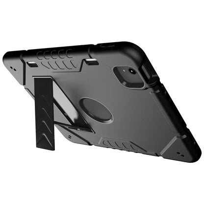 For iPad Air 11 (2024) M2 Case Rugged Kickstand PC+TPU Tablet Cover with Pen Slot