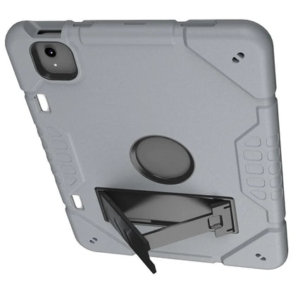 For iPad Air 11 (2024) M2 Case Rugged Kickstand PC+TPU Tablet Cover with Pen Slot