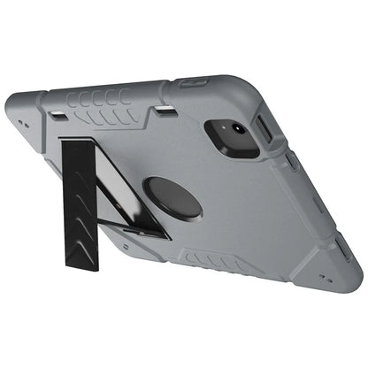 For iPad Air 11 (2024) M2 Case Rugged Kickstand PC+TPU Tablet Cover with Pen Slot