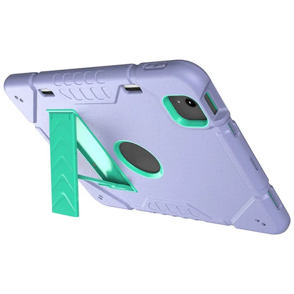 For iPad Air 11 (2024) M2 Case Rugged Kickstand PC+TPU Tablet Cover with Pen Slot