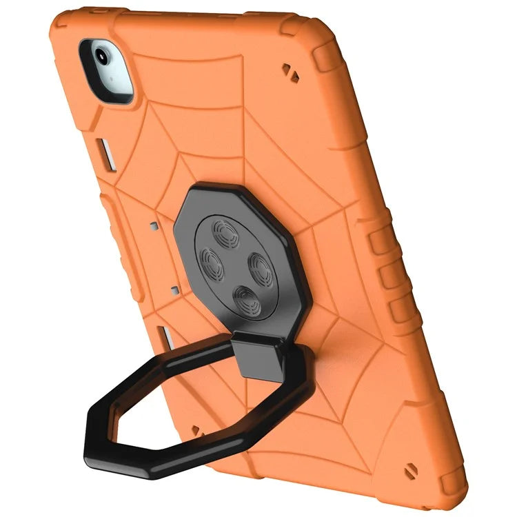 For iPad Air 11 (2024) M2 Case TPU+PC Fidget Tablet Cover with Handle Kickstand and Pencil Holder