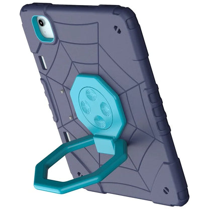 For iPad Air 11 (2024) M2 Case TPU+PC Fidget Tablet Cover with Handle Kickstand and Pencil Holder