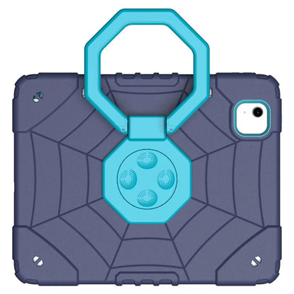 For iPad Air 11 (2024) M2 Case TPU+PC Fidget Tablet Cover with Handle Kickstand and Pencil Holder