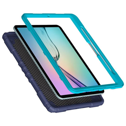 For iPad Air 11 (2024) M2 Case TPU+PC Fidget Tablet Cover with Handle Kickstand and Pencil Holder