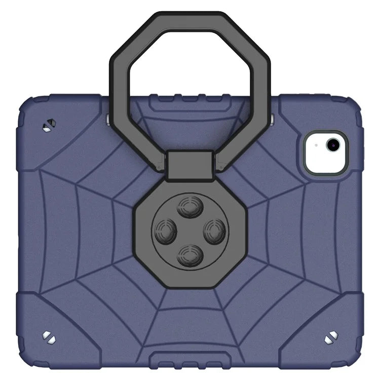 For iPad Air 11 (2024) M2 Case TPU+PC Fidget Tablet Cover with Handle Kickstand and Pencil Holder